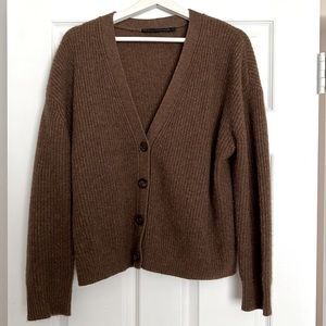 Jenni Kayne Camel Cashmere Cocoon Sweater
